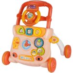 3 en 1 trotteur pousseur pour enfants - trotteur pour bb - 40x32x40. 5cm - rose