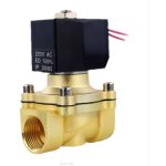 ?3 / 4''g?electrovanne 220v, 3 / 4''g, laiton, pour gazole eau air, dn20