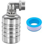 3 / 4' vanne � flotteur enti�rement automatique, valve de contr�le du niveau d'eau en acier inoxydable ...