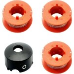 3 bobines de fil de rechange pour coupe - bordure bosch art 23 / 26 / 30 combitrim 23 / 26 easytrim, ...