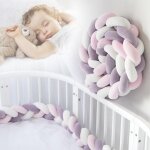 3 brins tresse de lit bebe, tour de lit bébé tresse, tresse de lit avec velours cristal et coton pp hautement ... 3 brins tresse de lit bebe, tour de lit bébé tresse, tresse de lit avec velours cristal et coton pp hautement ...
