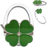 3 articles - crochet pour sac � main pliable en m�tal - porte - sac pour table ou bureau - accroche sac ...