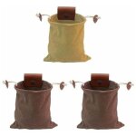 3 ensemble de pochette de recherche de nourriture pu portable mini cordon sac poche camping chasse cadeaux ...