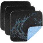 3 housses de si�ge lavables pour incontinence, al�ses lavables 50 x 50 cm, al�ses imperm�ables et tr�s ...