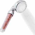 3 modes ajustable pommeau filtre douche anti calcaire haute pression pommeau douche economiseur d'eau ...