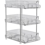 3 niveaux porte epices cuisine, tagre  pices pour comptoir, dtachable rangement epices, etagere ...