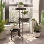 3 niveaux porte plante interieur �tag�re plante, etagere porte plante exterieur m�tal tabouret plante, ...