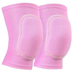 3 paires de genouill�res de yoga, de cheerleading, de danse et de volley - ball pour femmes (noir, gris, ...