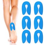 3 paires talonnettes en gel, talonnettes en gel talonnette epine calcaneenne, talon coussin (taille s ...