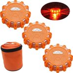 3 paquet led orange, feux d'avertissement de phare clignotant  led, clairage d'urgence de voiture scurit ...