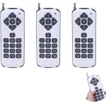 3 pc accessoires pour outils multifonctions - t�l�commande rf ask 18 canaux 433 mhz 18 touches, �metteur ...