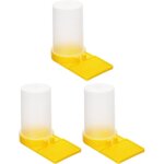 3 pcs abreuvoir abeille plastique, distributeur d'eau pour abeilles, apiculture materiel - csparkv