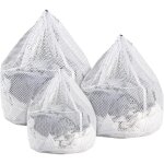 3 pcs filet linge machine  laver, sac  linge sale de lavage machine vetement, laundry bag voyage, sac ...