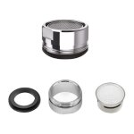 3 pcs mousseur robinet, 24mm aerateur filtre robinet accessoires conomiseurs d'eau avec joint d'tanchit ...