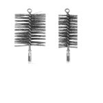 3 pcs set de brosses de ramonage de chemin�e 70 mm 120 mm brosses de tuyaux de po�le balais de chemin�e ...