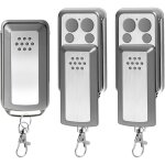 3 pcs t�l�commande 114253, 4 boutons t�l�commande portail porte de garage compatible avec avidsen 114253 ...