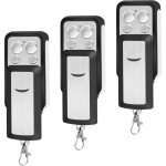 3 pcs t�l�commande pour portail 114253 compatible avec avidsen 114253 104257 104251
