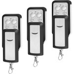 3 pcs t�l�commande pour portail 114253 compatible avec avidsen 114253 104257 104251