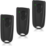 3 pi�ces 433, 92 mhz t�l�commande pour porte de garage pour hormann ecostar rsc2 - 433 rse2 - 433, rsz1 ...
