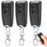 3 pi�ces 433, 92 mhz t�l�commande pour porte de garage pour hormann ecostar rsc2 - 433 rse2 - 433, rsz1 ...