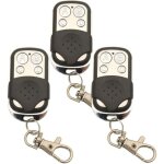3 pi�ces 433. 92mhz universel copie sans fil t�l�commande porte - cl�s �metteur rf pour clone porte de ...