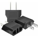 ?3 pi�ces? adaptateur de voyage, adaptateur prise france vers usa, adaptateur prise usa, adaptateur usa, ...