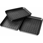 3 pi�ces de bac � chaussures, tapis � chaussures, plateau � chaussures, plastique, �tag�re � chaussures, ...