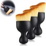 3 pi�ces brosse � poussi�re pour int�rieur de voiture, brosse � d�tails automatiques, brosse douce de ...