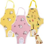 3 pi�ces de couches lavables pour chiennes, couches r�utilisables pour chiennes avec bretelles r�glables, ...