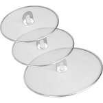 3 pi�ces couvercle anti projection, couvercle poele anti eclaboussure, �cran anti - projections de graisse ...