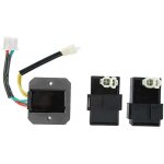 3 pi�ces / ensemble cdi double allumage + r�gulateur redresseur pour xl 600 v transalp 19891996