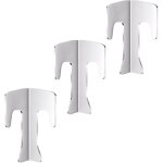 3 pi�ces entretoises universelles pour plaques � feu en acier inoxydable, ensemble d'entretoises de plaque ...