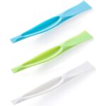 3 pi�ces grattoir en plastique multifonctionnelles racloirs en plastique rigide sans rayures pour cuisine, ...