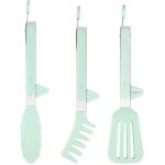 3 pi�ces pince cuisine inox pince cuisine silicone pince de cuisine inox pince barbecue pince alimentaire ...