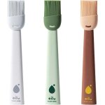 3 pi�ces pinceaux � p�tisserie pinceau alimentaire pinceau cuisine brosse � huile pour barbecue en silicone ...