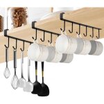 3 pi�ces porte - tasses, tasse rangement crochets pour accroche ustensiles de cuisine, support tasse ...