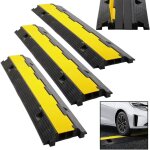 3 pi�ces rampe protection c�ble pont de c�ble rampe de passage 2 canaux protection canal de plancher ...