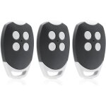 3 pi�ces de rechange t�l�commande ditec, 433, 92 mhz 4 canaux, t�l�commande compatible avec ditec gol4, ...
