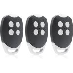 3 pi�ces de rechange t�l�commande ditec, 433, 92 mhz 4 canaux, t�l�commande compatible avec ditec gol4, ...