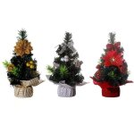 3 pi�ces sapin de no�l artificiel 30cm mini sapin de no�l arbre de no�l de table petit sapin de no�l ...