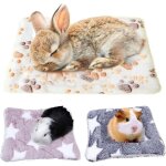 3 pi�ces tapis lapin cabane lapin maison cochon d'inde pour petits animaux, cochon d'inde accessoire ...