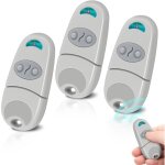 3 pieces telecommande portail, 433, 92 mhz telecommande porte de garage, tlcommande c@me compatible ...