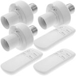 3 pi�ces t�te d'�clairage t�l�command�e prise programmable interrupteur d'�clairage � t�l�commande interrupteu ...