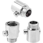 3 pi�ces vanne d'arr�t d'eau de salle de bains, stop douche robinets d'arr�t pommeau de douche g1 / 2 ...