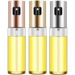 3 pi�ces vaporisateur d'huile, bouteille de pulv�risation d'huile, pulv�risateur d'huile d'olive, spray ...