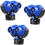 3 pompes de brassage double flux, 6000 l / h pour aquariums marins et eau douce