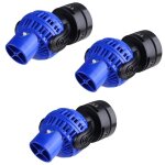 3 pompes de brassage large flux diffus 8000 l / h pour aquariums marins et eau douce