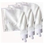 [jamais utilis�] lot de 3 sacs de rechange avec fermeture �clair compatibles avec polaris 280 480 sacs ...