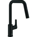 30 619 243 eurosmart monomando de fregadero 1 / 2' negro mate - ref: 30 619 243 - grohe