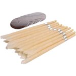 30 bougies auriculaires en cire d'abeille avec filtre, pour le nettoyage des oreilles, parfum�es